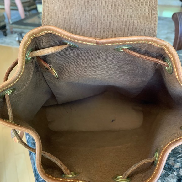 Montsourris Monogram Mini Backpack - Picture 16 of 17